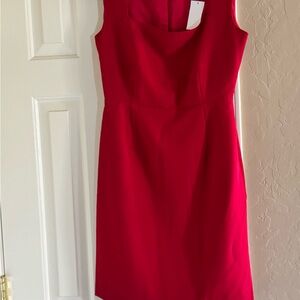 Cupcakes & Cashmere Bold Red Dress